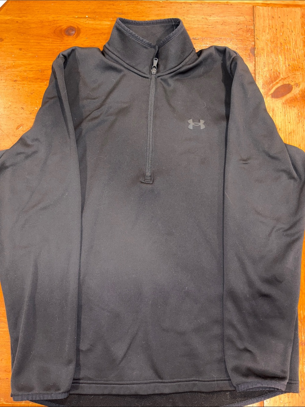 Under Armour Black Quarter-Zip Performance Pullover